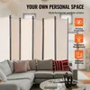 Paraván pro rozdělení místnosti 311 cm - 6 panelů - béžový Náhled obrázku produktu 2