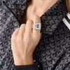 Adidas Damen Ring Uhr DIGITAL TWO RING Edelstahl silber Produktbild-Vorschau 7