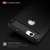 Huawei Nova TPU Case Carbon Fiber Optik Brushed Schutz Produktbild-Vorschau 4