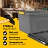 MONZANA® 6x Aufbewahrungsbox 32L mit Deckel 40kg belastbar Produktbild-Vorschau 4
