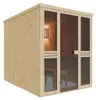 Innensauna Systemsauna Lara 2 mit 9kW -Kombiofen und ext. Produktbild-Vorschau 4