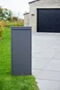 ALLUX 800 Paket-Briefkasten - Anthrazit mit Entnahme Produktbild-Vorschau 4