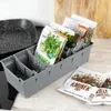 Šedá škatuľka na korenie s 5 odnímateľnými priehradkami na Náhľad obrázku produktu 7
