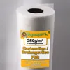 A roll of white geotextile fabric with a label. Produktbild-Vorschau