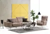 Set 2 tlg Wohnzimmer Sofagarnitur  Dreisitzer Sofa Couch Produktbild-Vorschau 2