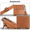 Damen Umhängetasche, Mittelgroß Handtasche Damen mit Produktbild-Vorschau 7