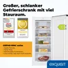 Exquisit Gefrierschrank, 145 Liter, Standgerät, Produktbild-Vorschau 2