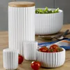 Maila miska do zapiekanek/sałatek Ø 22,7 cm Biała Podgląd zdjęcia produktu 4