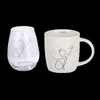 Gilde Porzellan/Glas 2er Set "Love Cat" VE 6 51346 Produktbild-Vorschau 1