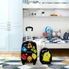 COSTWAY 2tlg Kinderkoffer und Rucksack aus Kunststoff Produktbild-Vorschau 9