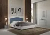 ITYHOME - Bett ohne Lattenrost 160x190 Bettgestell Esche Produktbild-Vorschau 4
