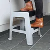 Tritthocker 2 Stufen Tritt bis 150 kg mit Staufach Produktbild-Vorschau 7