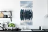 MuchoWow® Poster New York - Skyline - Spiegelung 60x120 cm Produktbild-Vorschau 3
