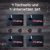 Tischset 4x45x30 cm + 10fi cm Platzset Tischmatte Produktbild-Vorschau 4