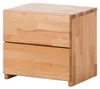 home24 Nachtkommode - Kernbuche Massiv - Geölt Produktbild-Vorschau 1