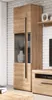 Vitrinenschrank Eiche Grandson Nb. TURDA-83 moderner Stil, Produktbild-Vorschau 3