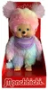 Monchhichi Plüschfigur Mädchen Batik-Style mehrfarbig 20cm Produktbild-Vorschau 1