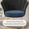 Hawthyhome 2st Blütenblatt-Rückenlehne Lehnstuhl mit Produktbild-Vorschau 5