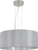 EGLO Pendellampe Maserlo, 3 flammige Textil Pendelleuchte, Produktbild-Vorschau 1