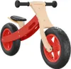 vidaXL Balančný bicykel pre deti s pneumatikami červený Náhľad obrázku produktu 4
