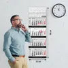4 Monatskalender 2026 Wandkalender mit Schieber und Produktbild-Vorschau 3