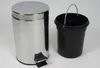 Cestino a pedale in acciaio inox - 46 x 29 cm - Cestino per Anteprima dell’immagine prodotto 2