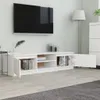 vidaXL TV-Schrank Weiß 140×40×35,5 cm Holzwerkstoff Produktbild-Vorschau 9
