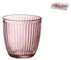 BORMIOLI ROCCO Set 6 Bicchieri Line In Vetro Rosa Cl 29 Anteprima dell’immagine prodotto 2