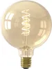 Calex LED Lampe E27, G125, Spiralförmig Filament, Vintage Produktbild-Vorschau 1