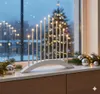 MeLiTec LED USB-C Stimmungsbogen Weihnachten, SL59, Weiß, Produktbild-Vorschau 2