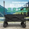 Avalo Wagen klappbar mit Rollen - wetterfester Bollerwagen Produktbild-Vorschau 2