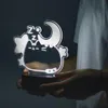 Pusheen Lampka Nocna do Sypialni dla Dzieci Dziewczynki na Podgląd zdjęcia produktu 15