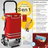 Chariot de courses ELONEO avec compartiment réfrigéré, Voir les images du produit 2