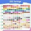 262 Farben Marker Set, 262 farbige Graffiti-Skizzenstifte, Produktbild-Vorschau 2