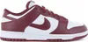 Nike Dunk Low Retro - Herren Sneakers Schuhe Leder Rot-Weiß Produktbild-Vorschau 1