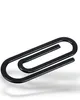 Geldklammer Zeitlos Edelstahl Money Clip Geldclip Schwarz Produktbild-Vorschau 1