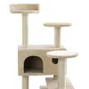 Katzenkratzbaum 132cm Kratzbaum Kletterbaum Spielbaum Sisal Produktbild-Vorschau 6