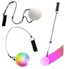 Palla da giocoliere a led in fibra di vetro 2 colori Anteprima dell’immagine prodotto 1