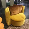Rund Sessel Chesterfield Club Runde Sofa Couch Runde Relax Produktbild-Vorschau 4