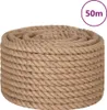 vidaXL Juteseil 50 m Länge 16 mm Stärke Produktbild-Vorschau 1