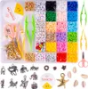Malplay Perlen Set zum Auffädeln Halskette Armband selber Produktbild-Vorschau 8