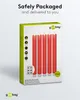 goobay set di 5 candele a bastoncino di cera a LED rossi, Anteprima dell’immagine prodotto 12