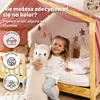 Baldachim do łóżka domku 135x420 cm pudroworóżowy bez Podgląd zdjęcia produktu 6