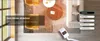 A top-down view of a living room with a product in the foreground and a list of features on the right side. Produktbild-Vorschau