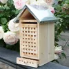 UNUS Insektenhotel Bienenhaus Bienenhotel aus Holz mit Produktbild-Vorschau 2
