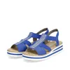 Rieker Keilsandaletten Damen 31373432383433 Blau 38 EU Produktbild-Vorschau 8