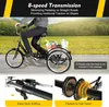 Volwassen Driewieler - Driewiel Fiets - Ontspannen Productafbeelding-voorbeeld 2
