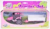 Farm Traktor m Hänger pink Rückzug Licht/Ton 25cm Produktbild-Vorschau 17
