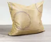 Kissen Deko von Lysel - gold Ringdesign 50x50 Polyester Produktbild-Vorschau 1