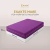 Lavea® Pościel satynowa na materac, 200x220 cm, wzór Maya, Podgląd zdjęcia produktu 2